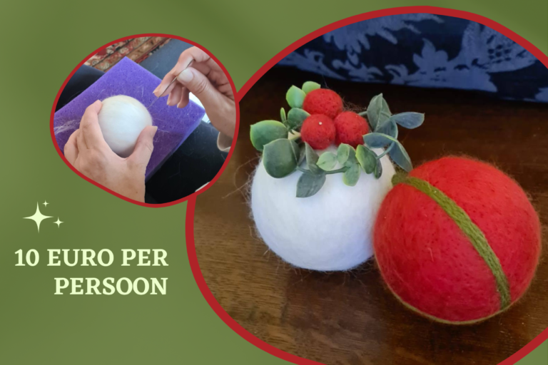 naaldvilten poster Workshop