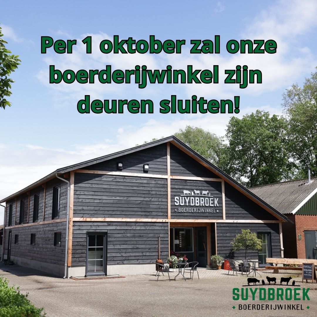 sluiting Sluiting Winkel